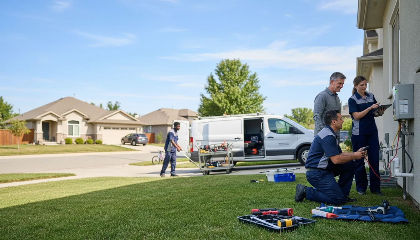 Tankless water heater service in Spring Arbor, MI